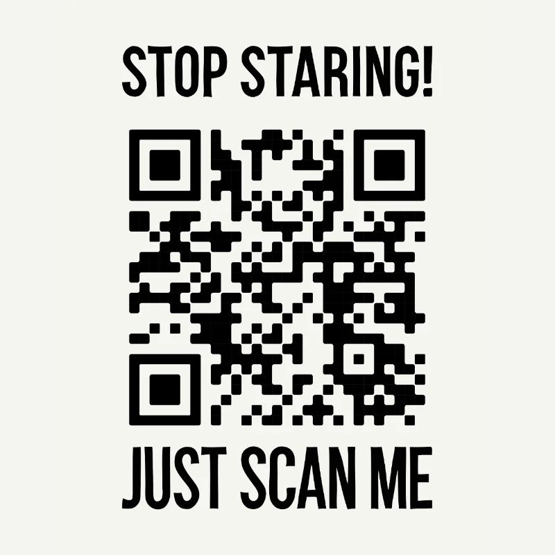 Scannez-moi le code QR pour vous motiver