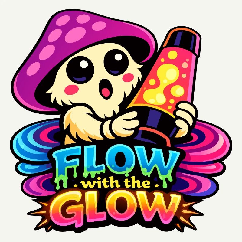 Pilz Lava Lampe Flow