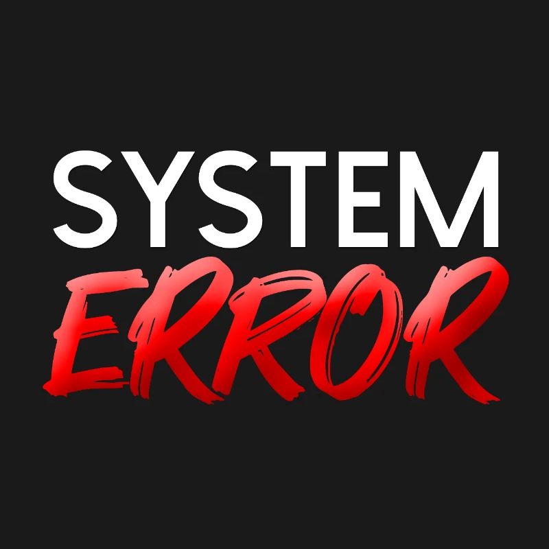 Systemfehler Neon Brush