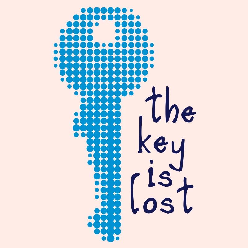 the key is lost