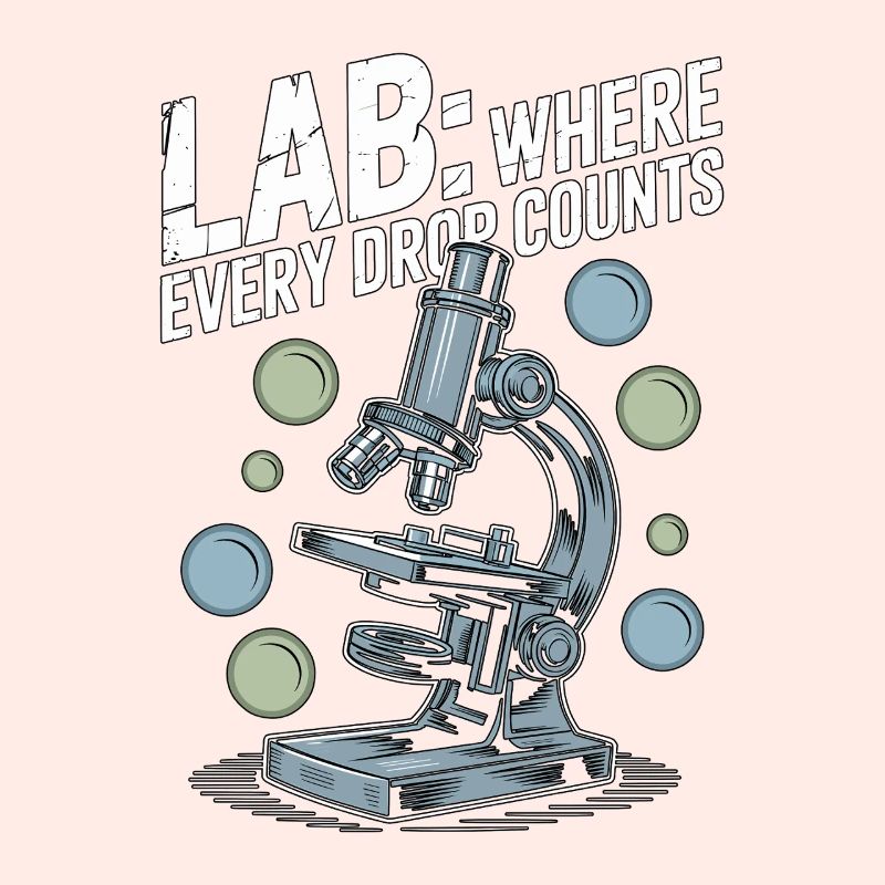 Lab Technician Lab Where Every Drop Scientist