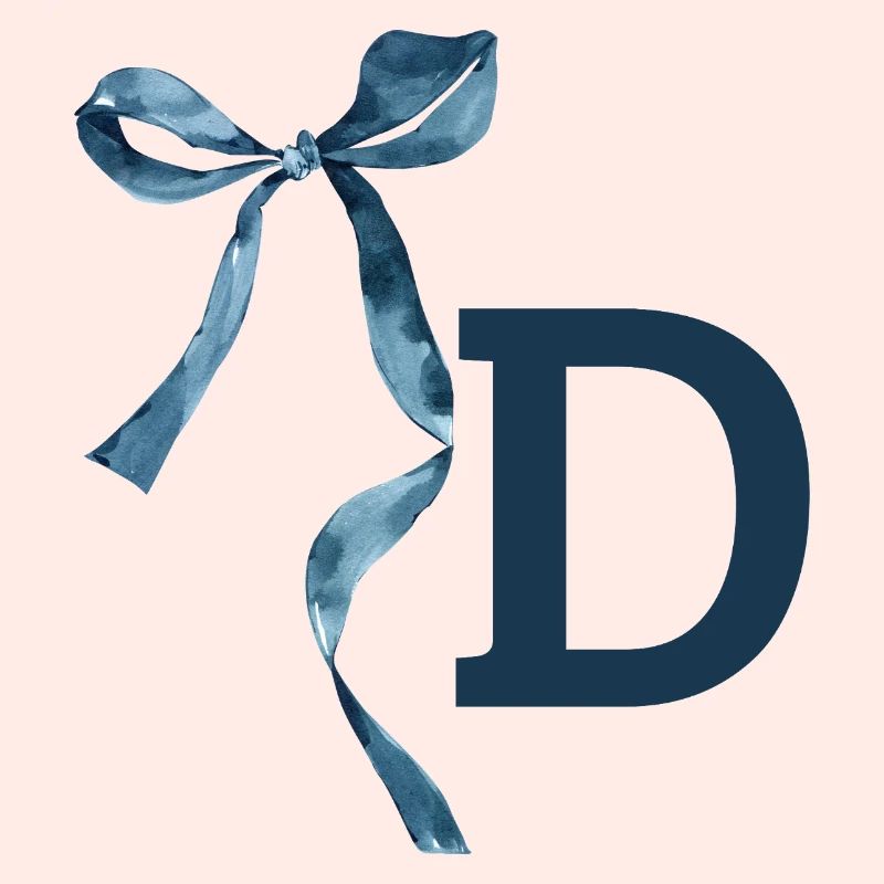 Monogramm Geschenkidee