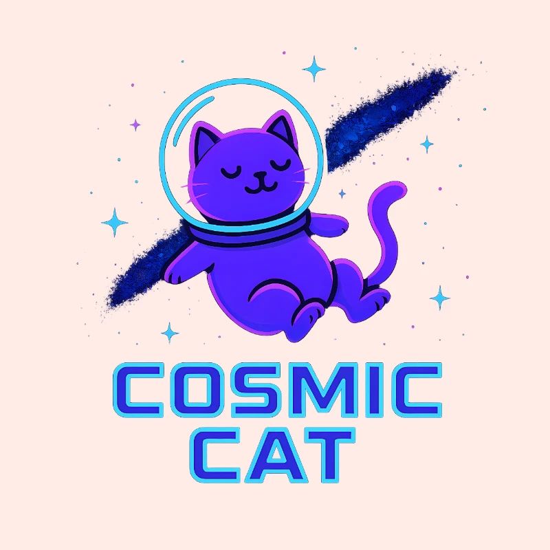 Kosmische Katze Neon