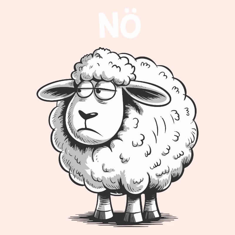 Basse-Autriche – Grumpy Sheep Humour Design