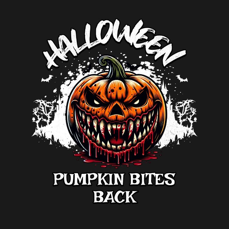 Pumpkin Bites Back – Evil Halloween Pumpkin