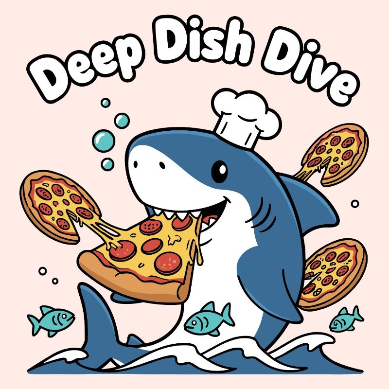 Deep Dish Dive Shark Chef