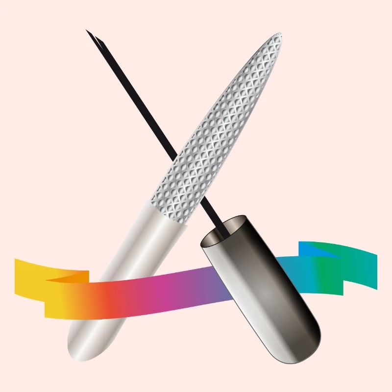 Manicure Tools with Gradient Illustration