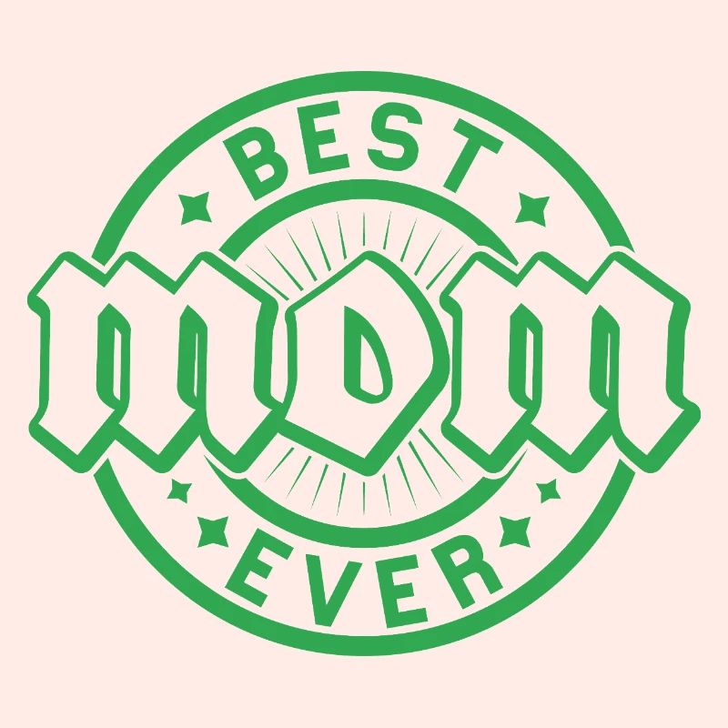 Bestes Forever-Emblem mit Herzen