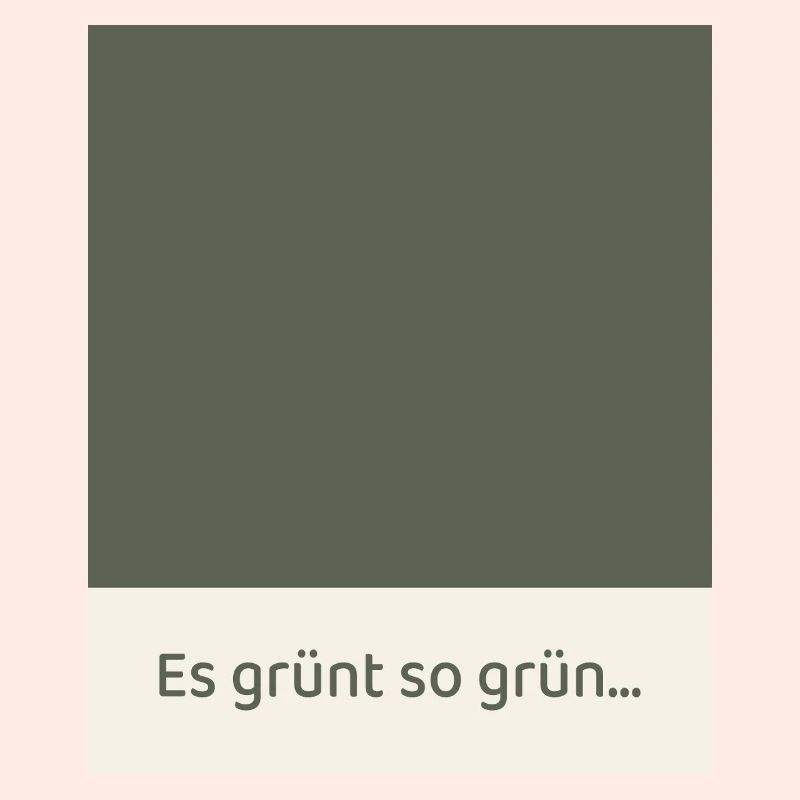 It's So Green – Modern Fields Poster