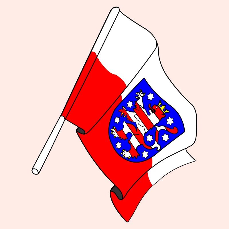 Flagge Thüringen