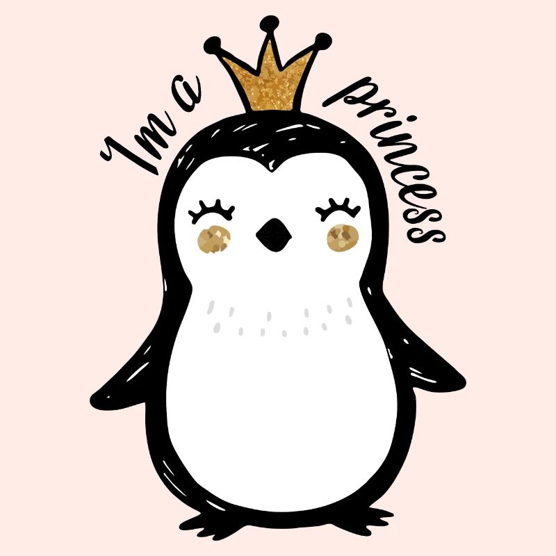 Cute Penguin Queen Design