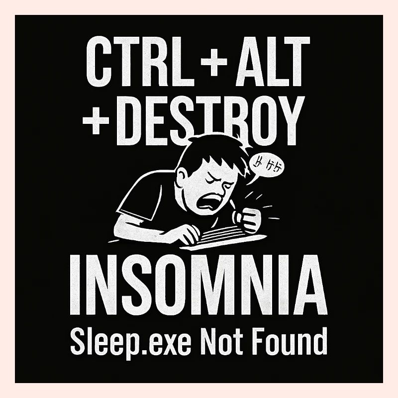 Insomnia Meme Graphic Tee