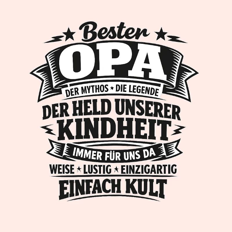 Bester Opa Held der Kindheit