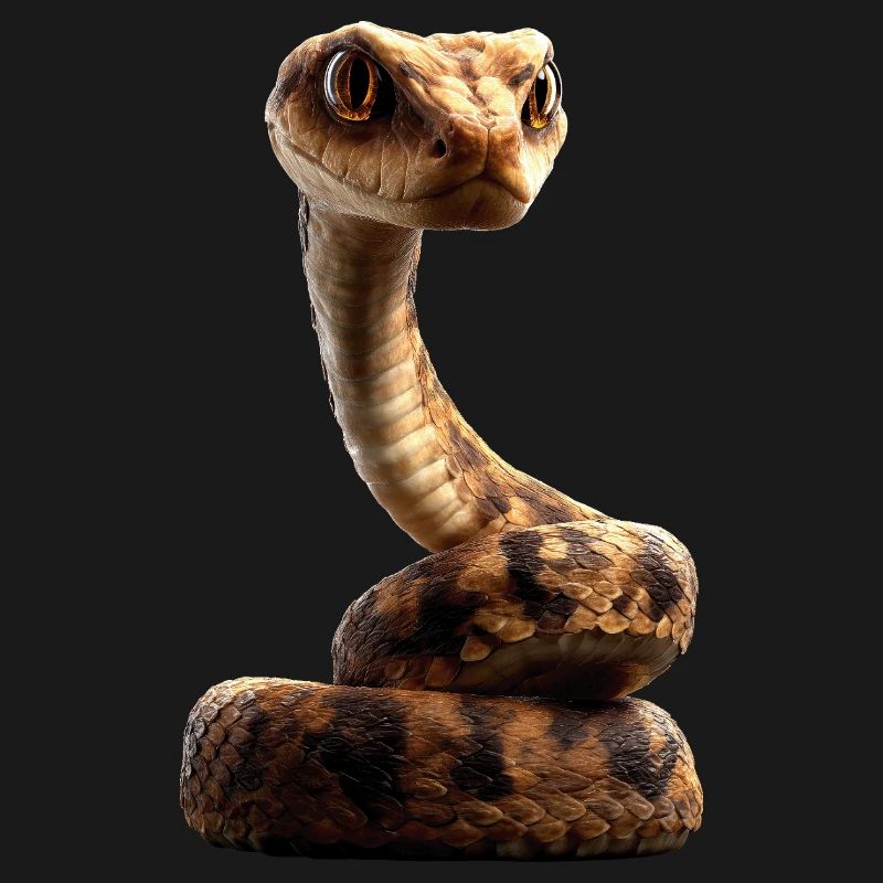 serpent, python, cobra, serpent à sonnettes, serpents