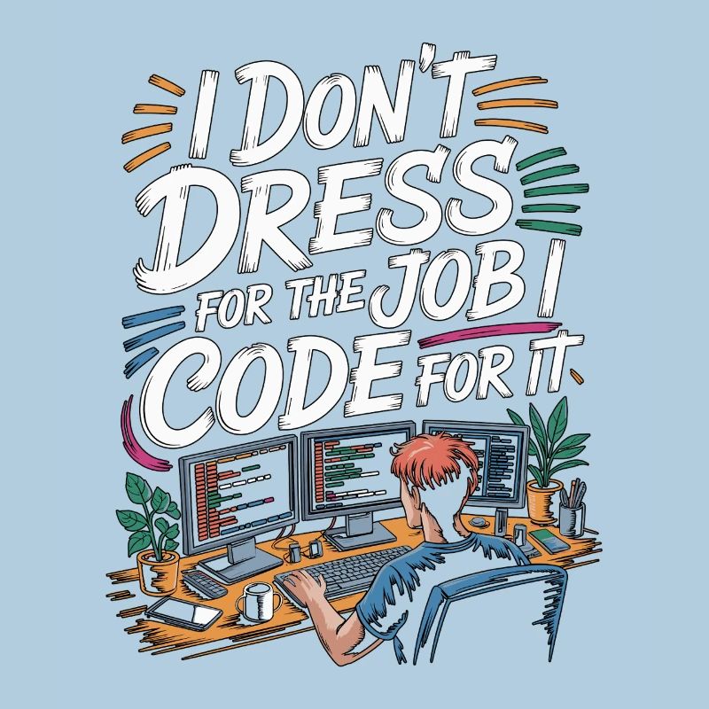 Remote Developer I Don't Dress Remote Tech Worker