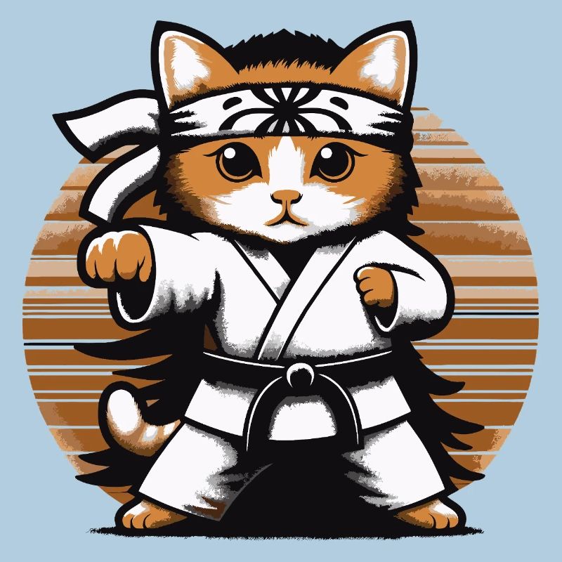 Conception du Dojo de Karaté Chat Kawaii