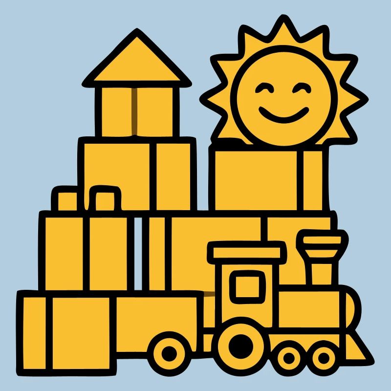 Jouets ferroviaires Blocs de construction