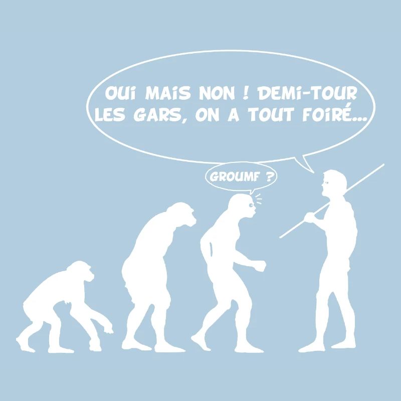 Evolution error (white)