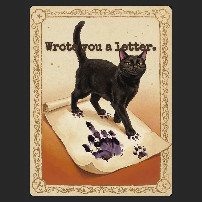 Ich habe dir einen Brief geschrieben, Katze