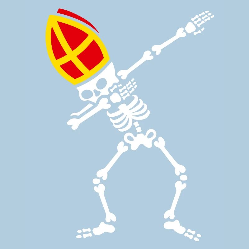 Dab Sinterklaas dab skeleton Saint dabbing dabbing
