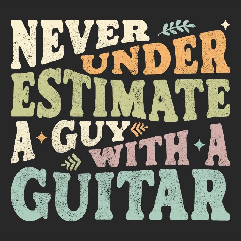 Never underestimate a Guy with a Guitar
