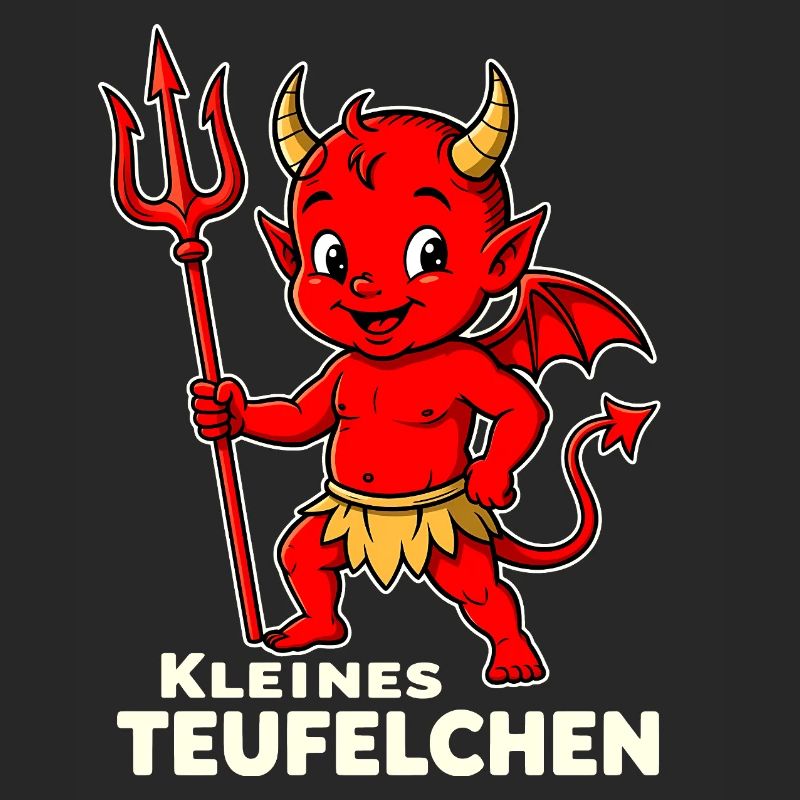 Devil Costume Halloween Little Devil Trident