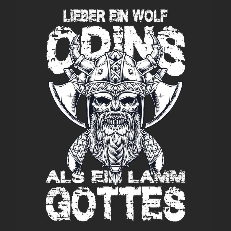 Lieber Ein Wolf Odins Als Ein Lamm Gottes Wikinger