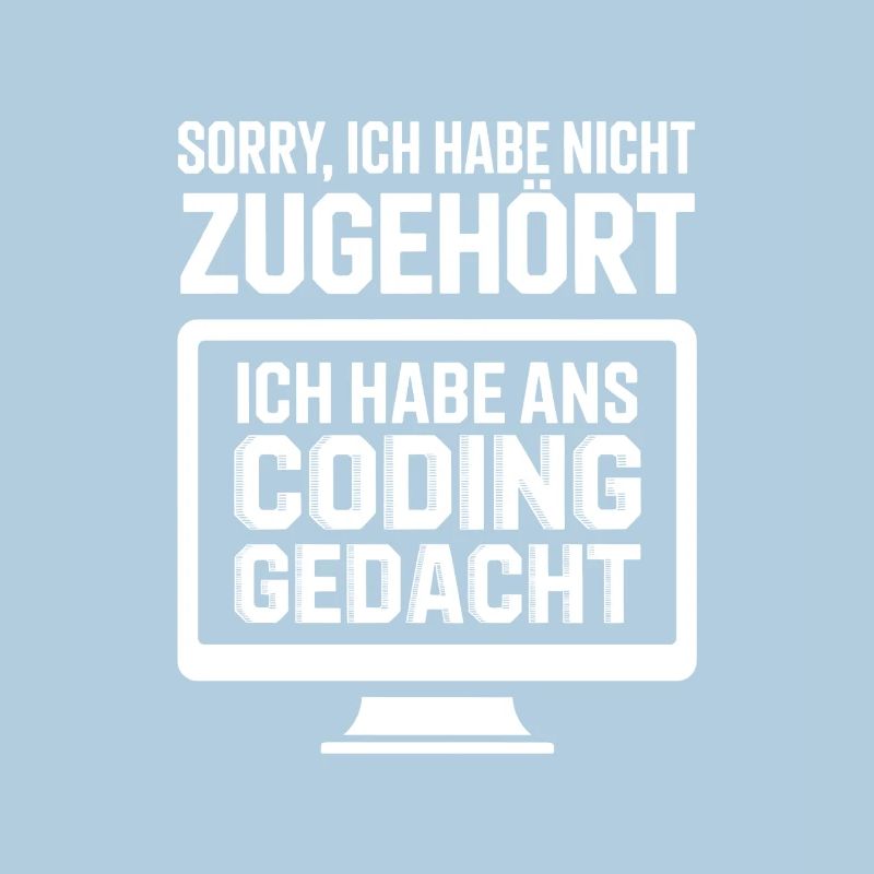Ich habe Coding gedacht