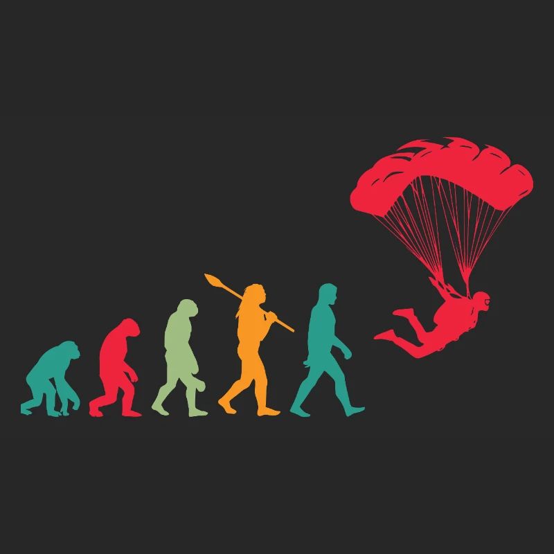 Parachute Evolution Parachutist