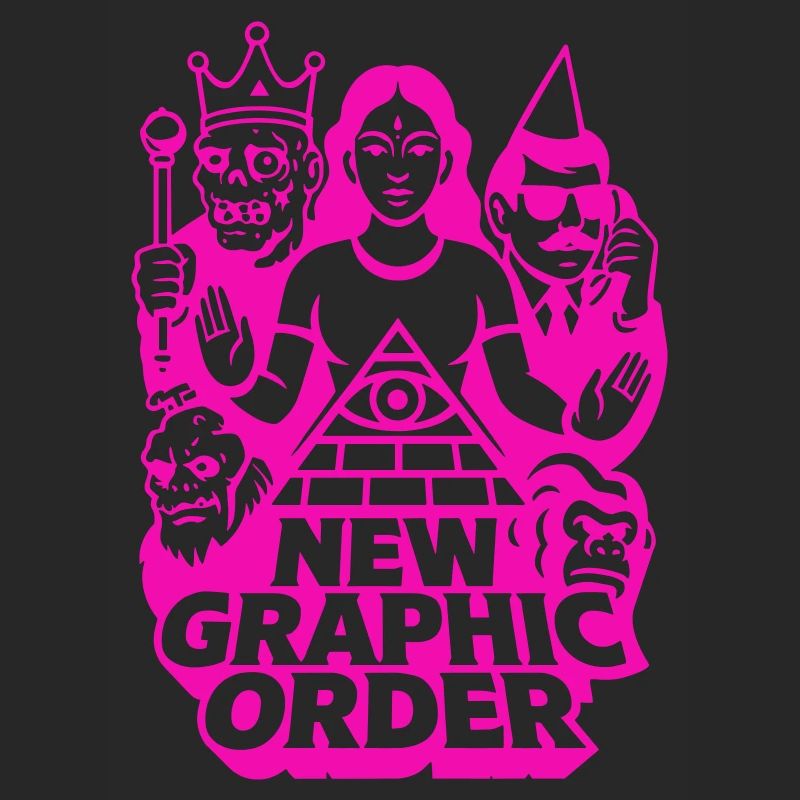 Nouvelle commande graphique Pulp Art rose