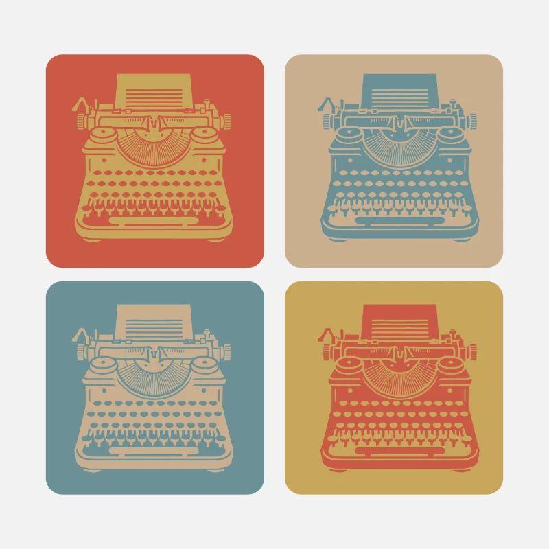 Typewriters Vintage Design
