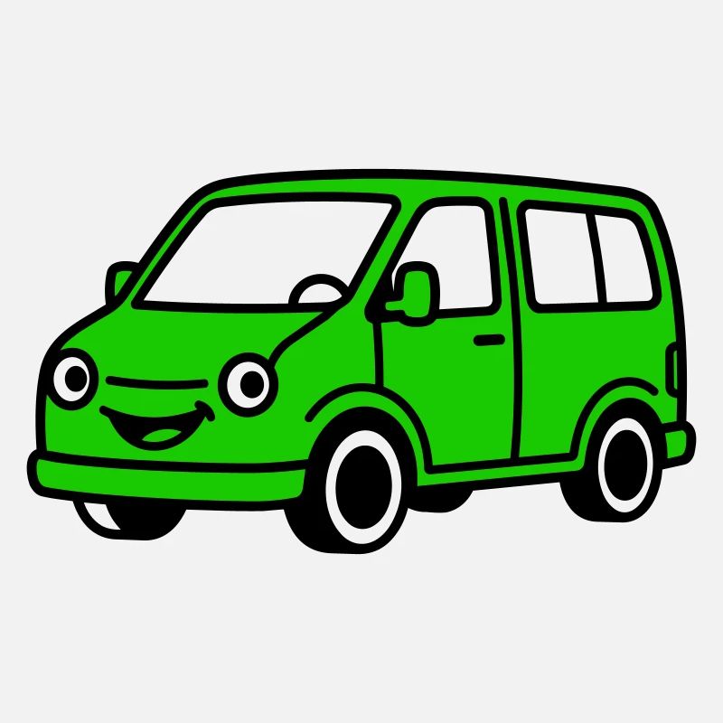 van cartoon