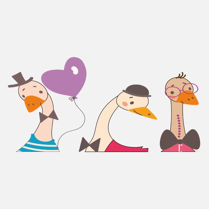funny geese