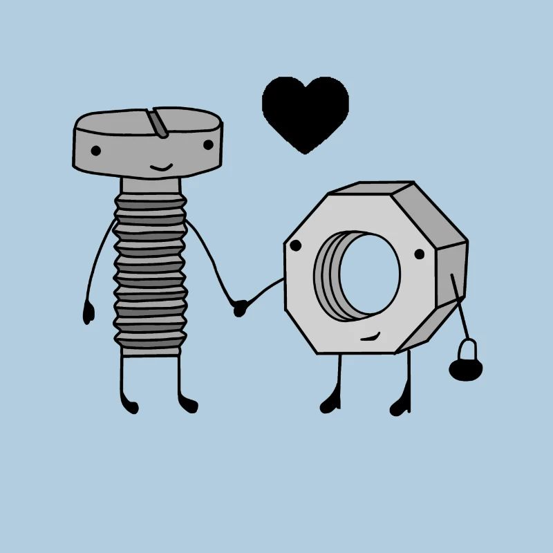 Illustration de vis techniques