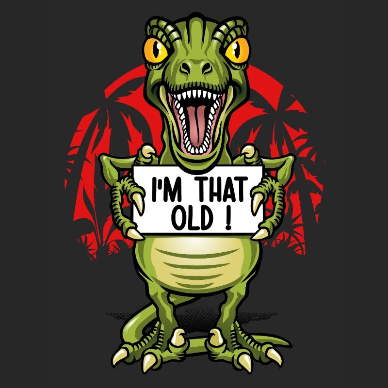 Ich bin ein alter Dinosaurier