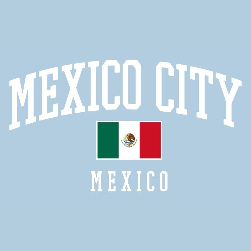 Drapeau typographique de Mexico