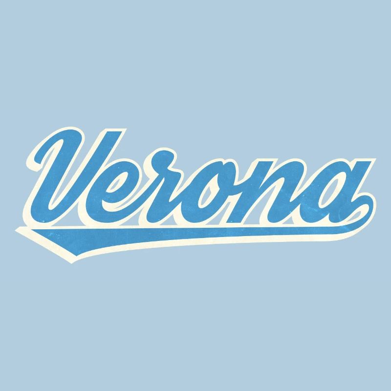 Logo Vérone Blue Script