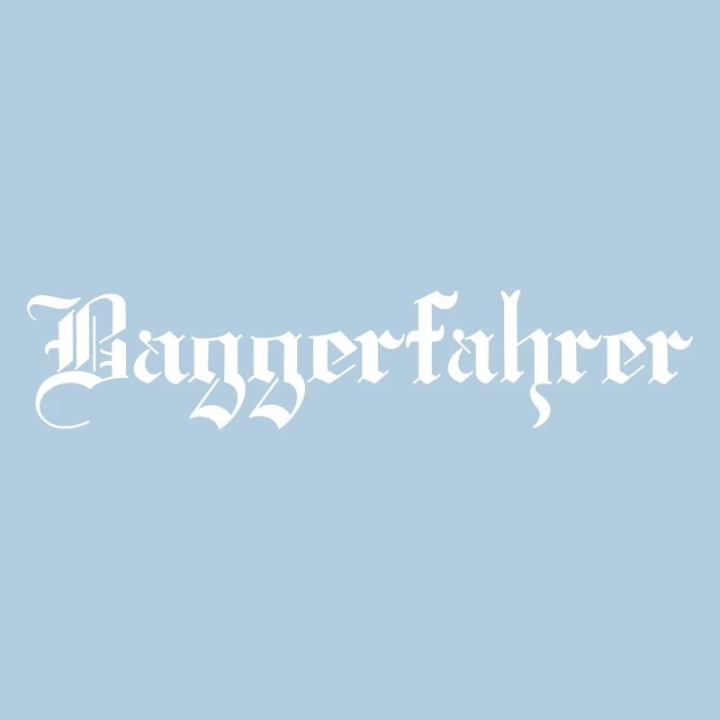 Der Baggerfahrer