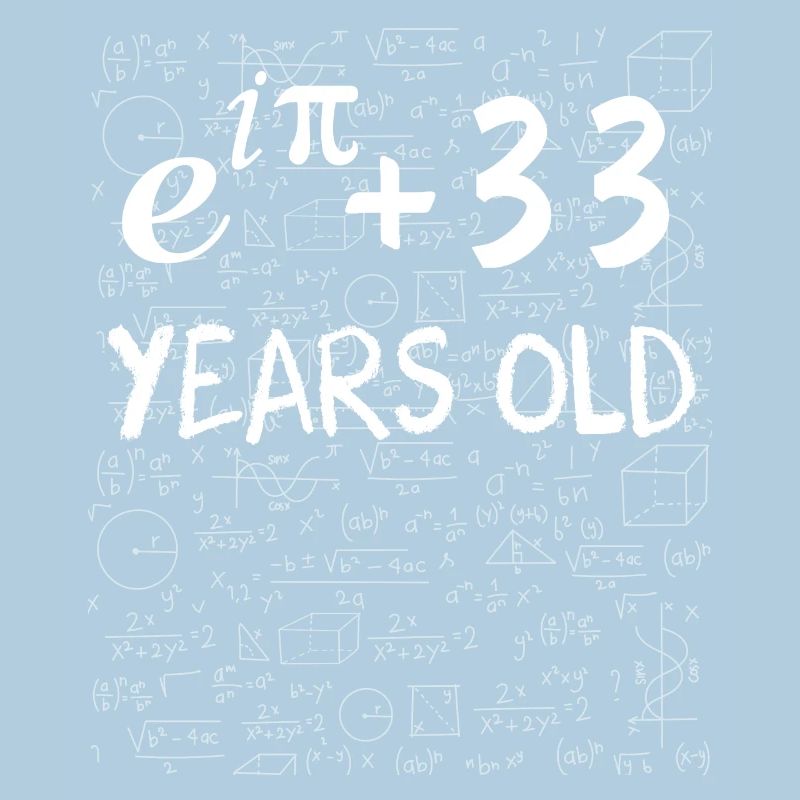 32e anniversaire 32 ans Euler Identité cadeau math