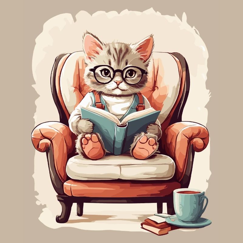 Chat intelligent mignon