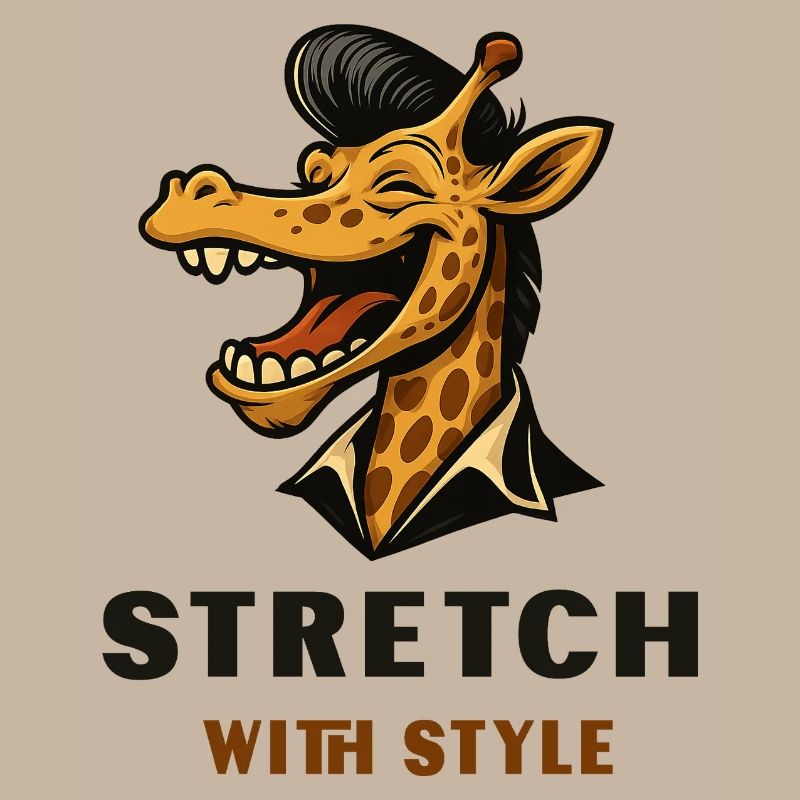 Stretch avec style – Cool Giraffe