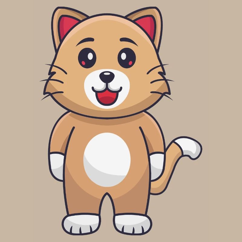 Chat de dessin animé