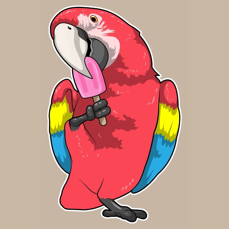 Popsicles perroquets