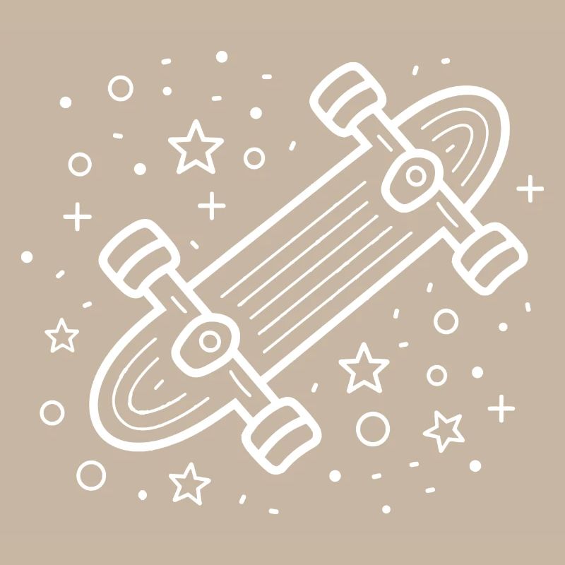Skateboarding Comic
