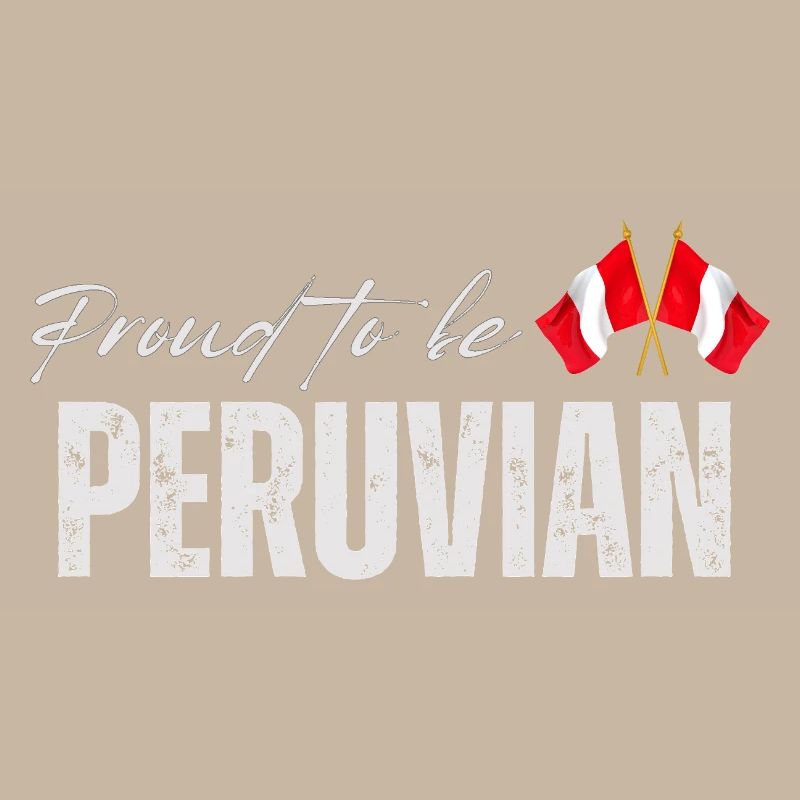 Stolzer Peruaner, Made in Peru