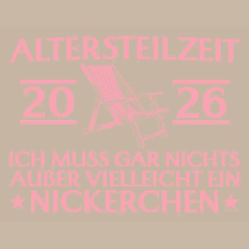 Altersteilzeit 2026 Muss nix außer Nickerchen