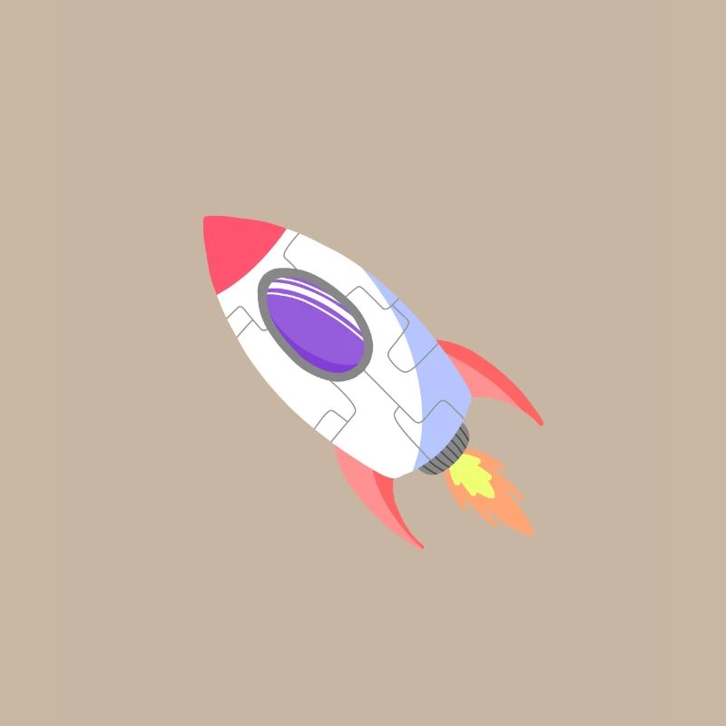 Space Rocket Pop Comic