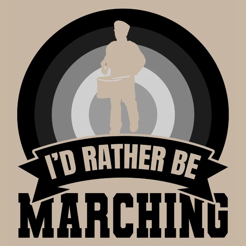 I'd rather play the drum