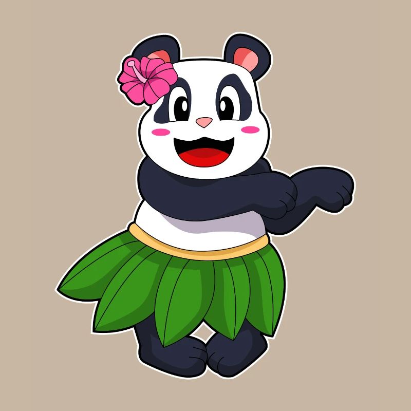 Ballet de danse panda