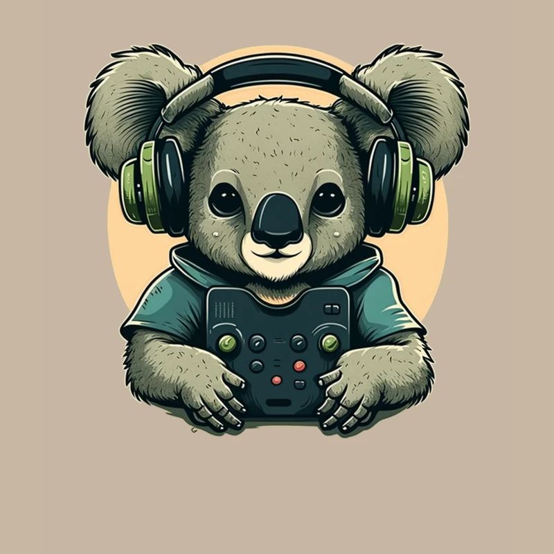 Koala ours avec Walkman